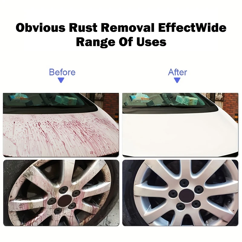 Rust remover spray 150ml wheel paint iron dust rim cleaner