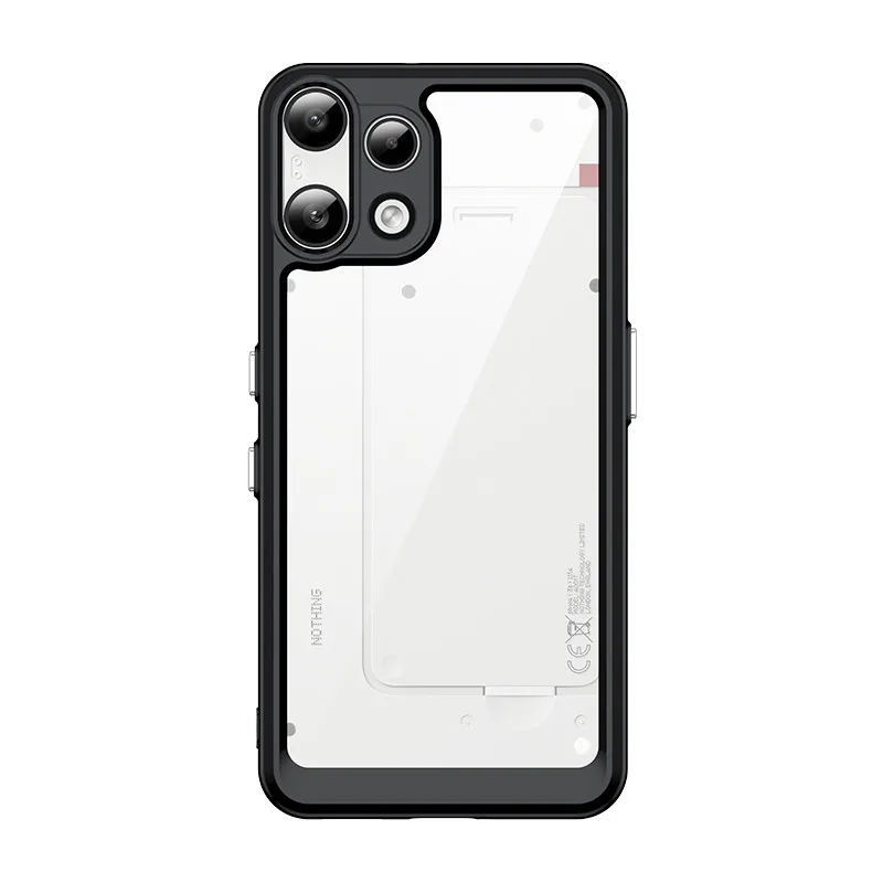 Ultimate Shockproof Clear Phone Case - Durable PC + TPU Silicone Cover