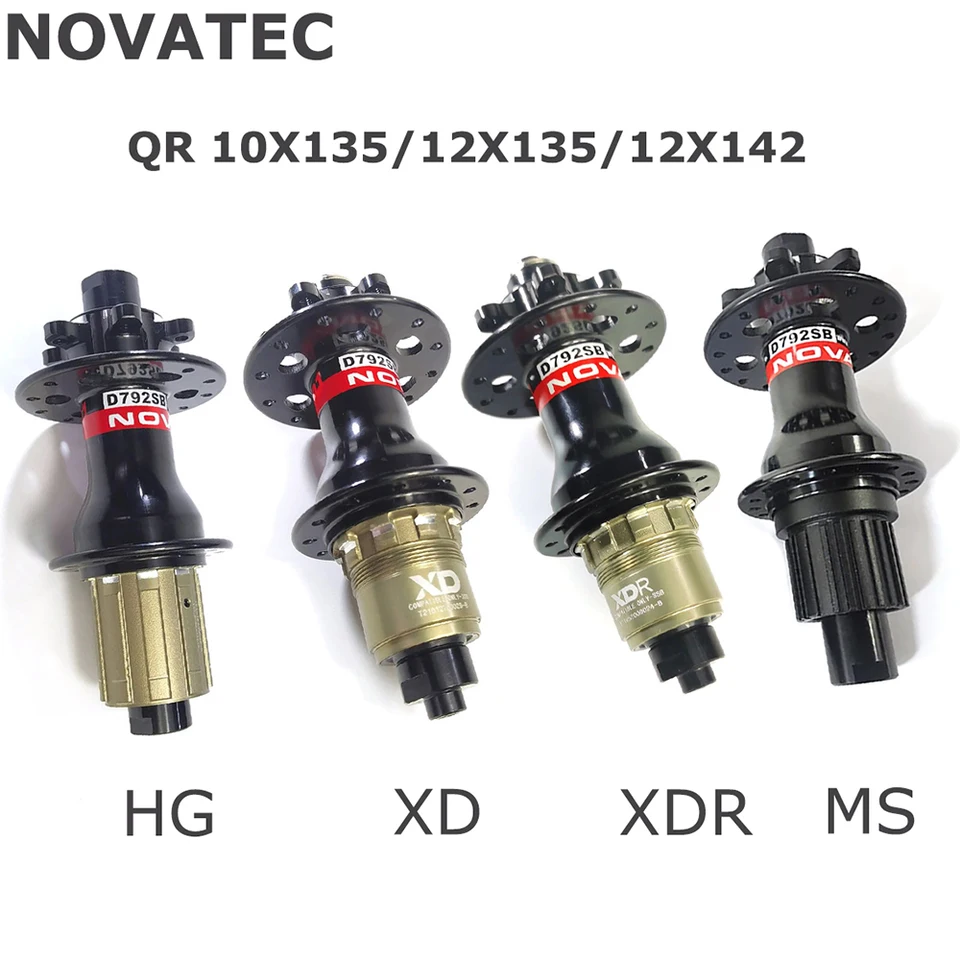 NOVATEC DISCハブ　F:100mmTA/QR R:135mmQR NOVATEC DISCハブ F:100mmTA/QR R:135mmQR NEW NovaTec Disc