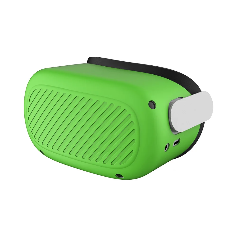 Silicone Protective Cover For Oculus Quest 2 VR Headset Helmet Head Shell Anti-Scratches Case For Oculus Quest 2 Accessories 