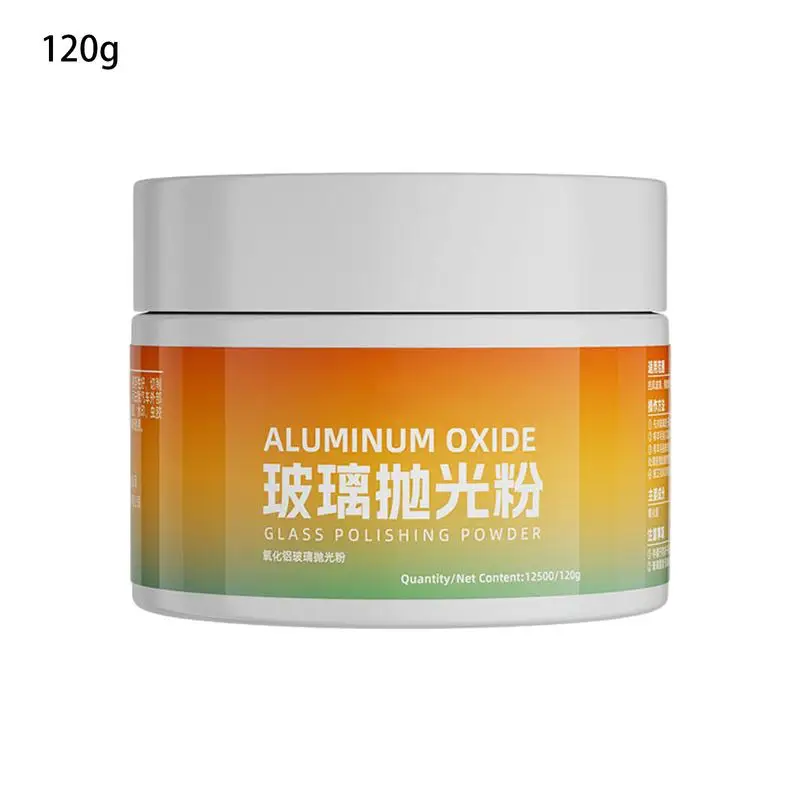 Glass Polish Scratch Remover Car Windshield Scratch Repair Powder With Sponge Outdoor Window Cleaner Auto Glass Cleaner