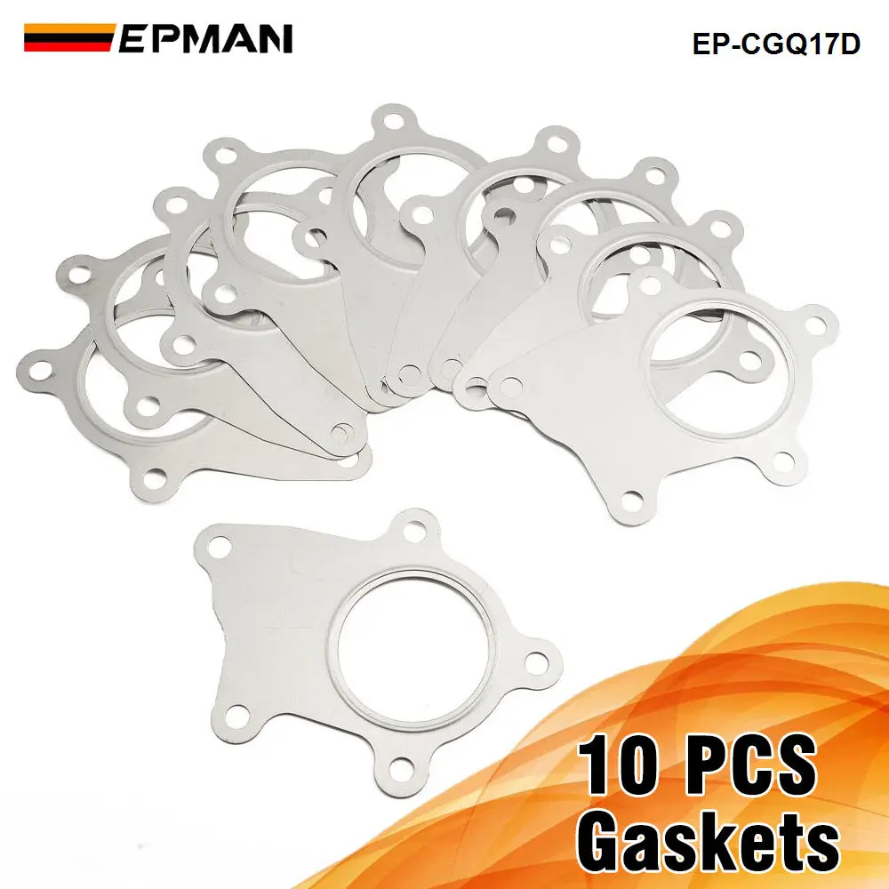 EPMAN 10PCS/LOT T3/T4 Turbo Discharge Gaskets A/R.63 Discharge Gaskets EP-CGQ17D