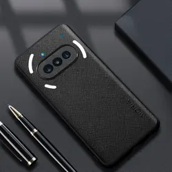 Deluxe Edge Protection Case - Premium Quality Cover for Nothing phone 3a pro (Black)