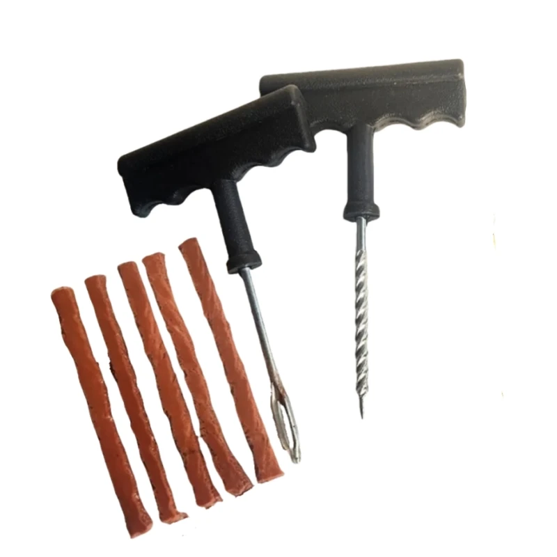 Car tire repair tool, Puncture plug tool Puncture tire, Bicycle motorcycle emergency repair set
