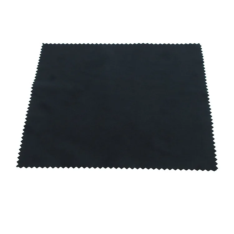 10pcs 20x20cm Big Size Needle 2 Black Microfiber Cleaning Cloth Eyeglasses Glasses Cleaner Tool 2