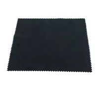 10pcs 20x20cm Big Size Needle 2 Black Microfiber Cleaning Cloth Eyeglasses Glasses Cleaner Tool 2