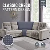 Corner Sofa Cover Stretch Corner Couch Cover Furniture Protector for Living Room L Shape Slipcover Couch Additional Seat 1