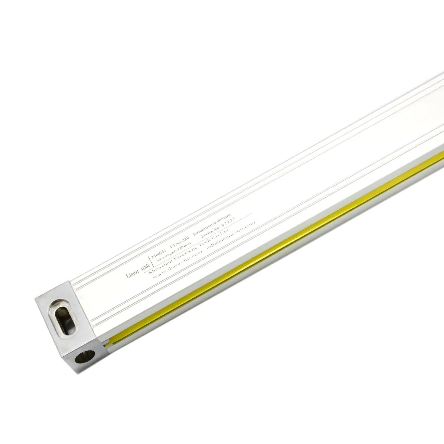 Digital Linear Scale Thin High Precision 0.005mm Slim Linear Scale TTL 50 100 150 200 250 300 350 400mm 20x28mm Small Encoder Grating Ruler Sensor
