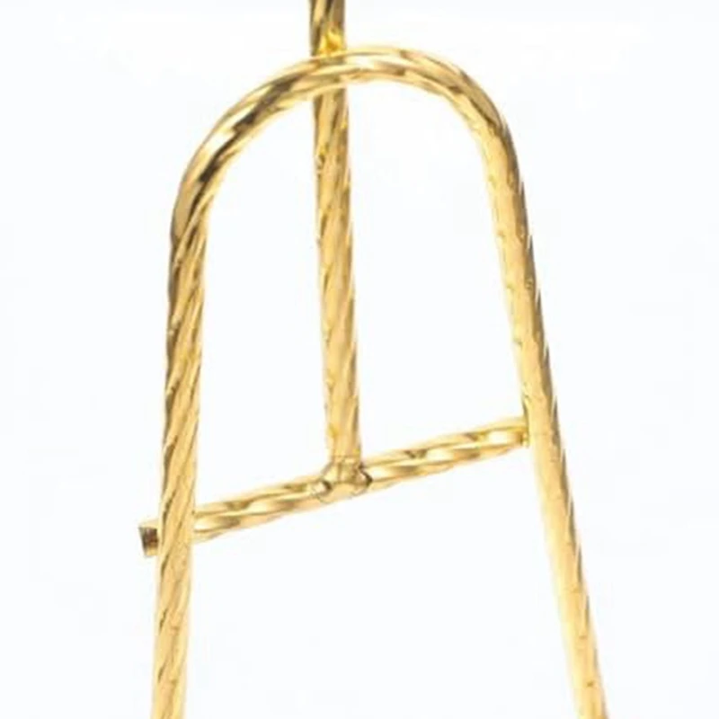 Tea Cup Holder Tea Set Display Stand Gold Metal Cup Saucer Display Stand 1 Piece 5