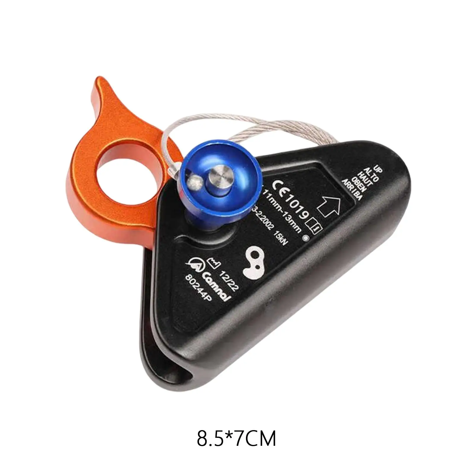 Climbing Rope Grab Ascender Fall Protection Riser Adjuster for Rock Climbing Climbing Rope Grab Ascender Fall Protection Riser Adjuster for Rock Climbing