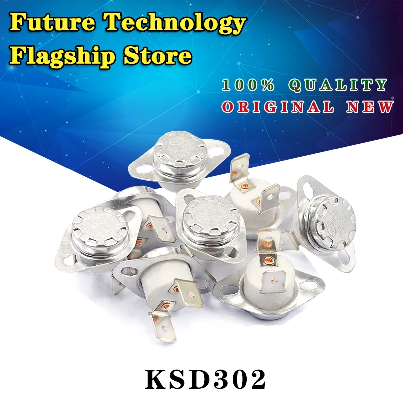 Ksd302 16a 250v 40-180 Degree Ceramic Normally Closed