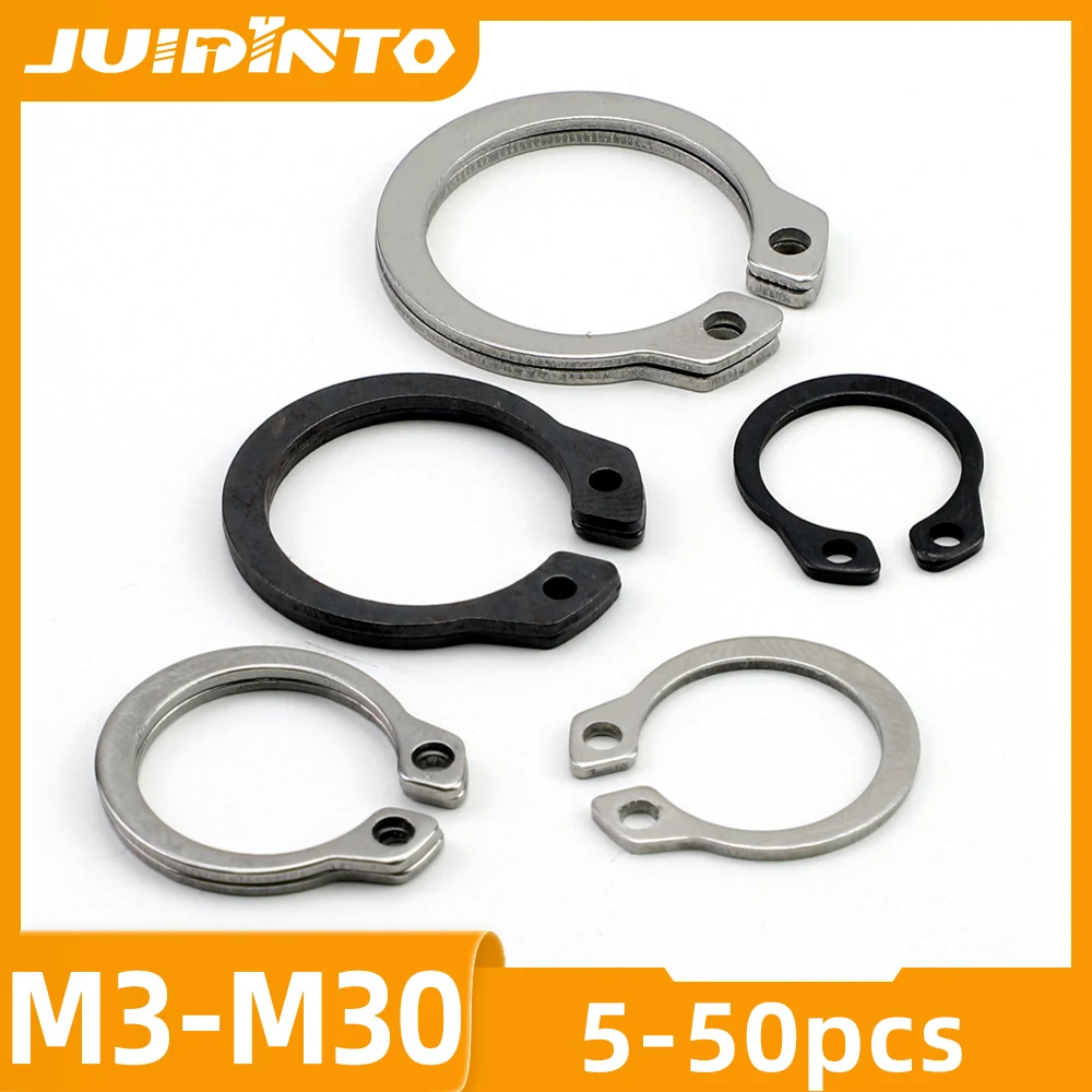 Stainless Steel External Retaining Ring Stainless Steel Circlip Snap