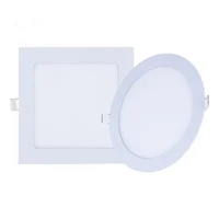 Ultra Thin  LED Downlight 3W 4W 6W 9W 12W 25W Round/Square LED Ceiling Recessed Panel Downlights Indoor LED Spot Lamp AC85~265V