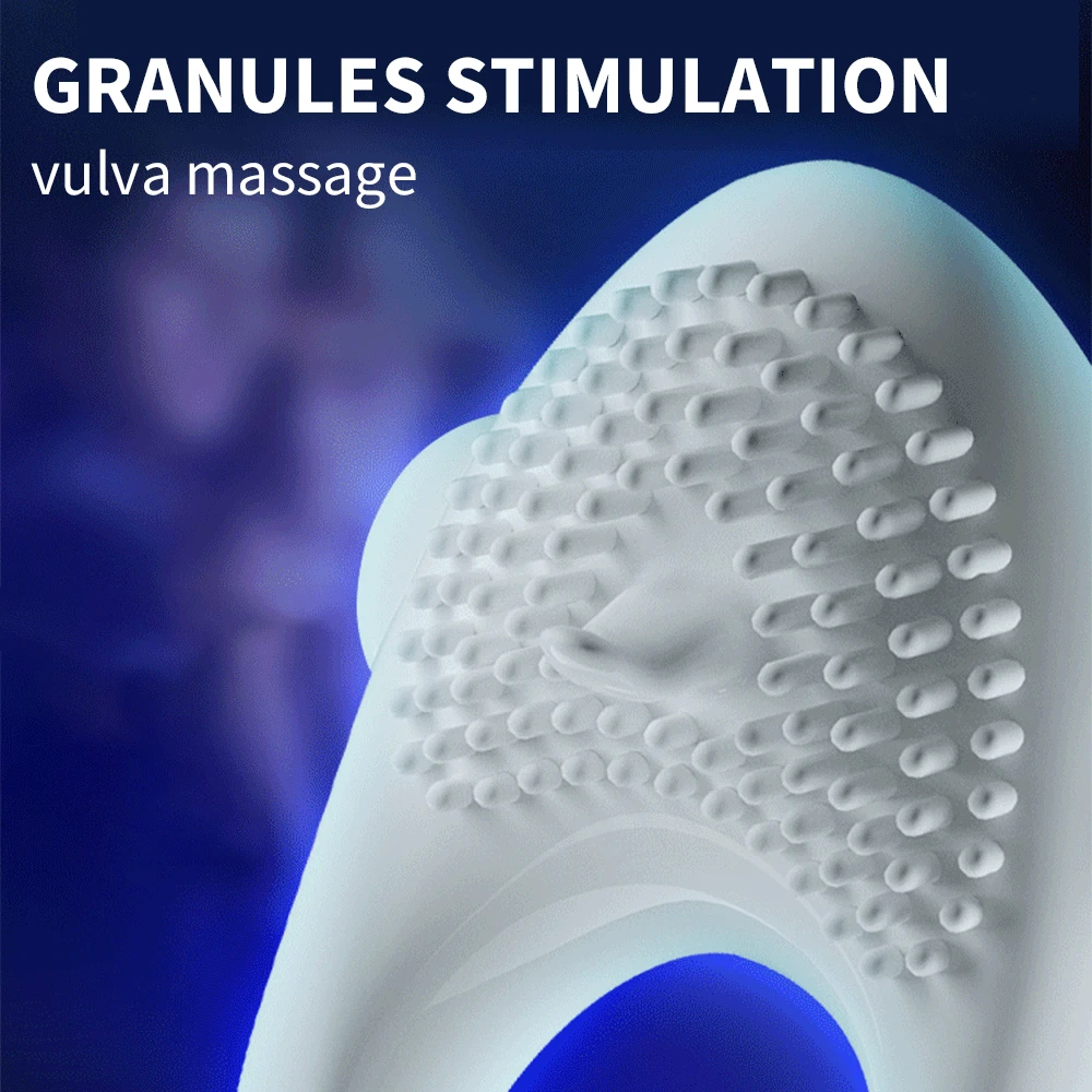 Wireless Remote Control Penis Ring For Men With Delay Function_voghion.com