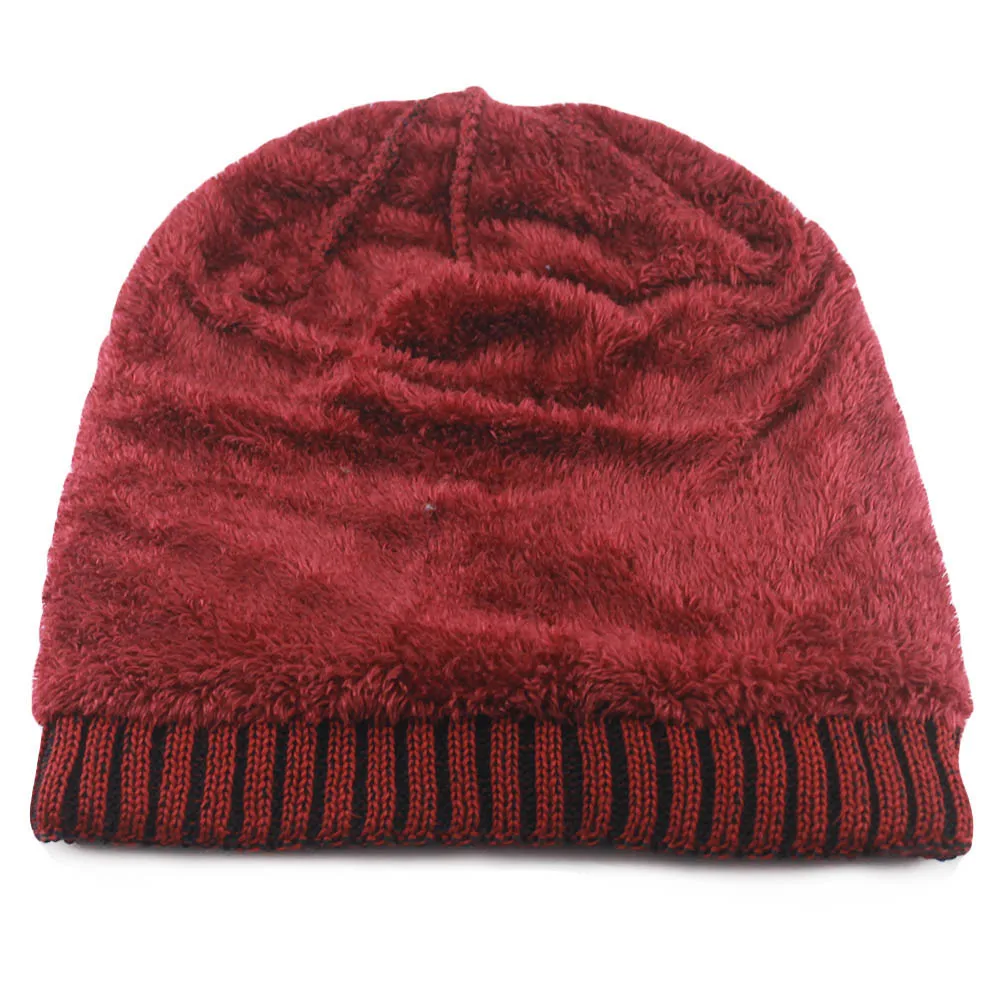 Neue Mode Erwachsene Männer Frauen Winter Skullies Beanies Warme Casual Outdoor Stricken Hut Dicken Sport Weichen Bequemen Unisex Motorhaube – Detail 17