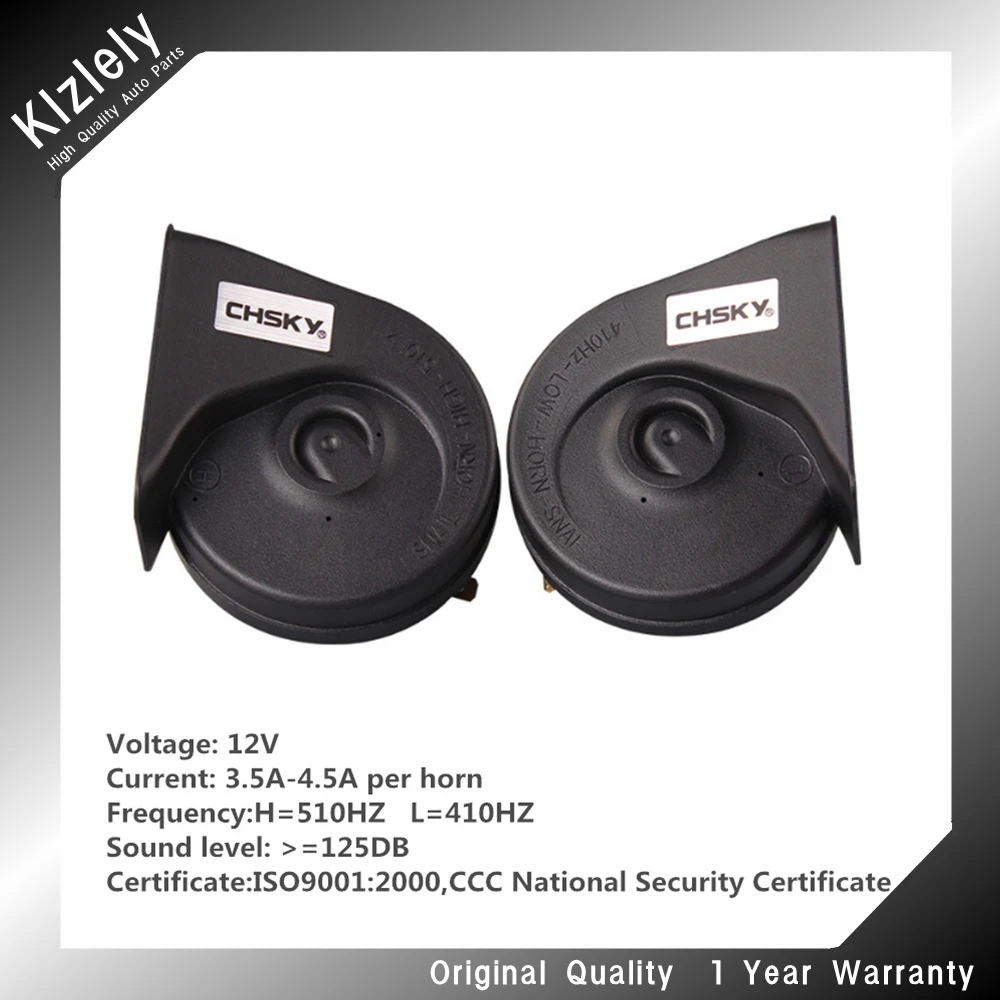 Snail Type Horn For LEXUS RX350 RX450h HS250h CT200h SC430 12V 410/510Hz Loud AutoHorn 110-125Db Twin Tone Waterproof Car Horns