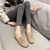 2023 New Summer Mesh Square Toe Breathable Women Shoes Fashion Hollow Out Casual Flat Shoes for Women Zapatos De Mujer 5