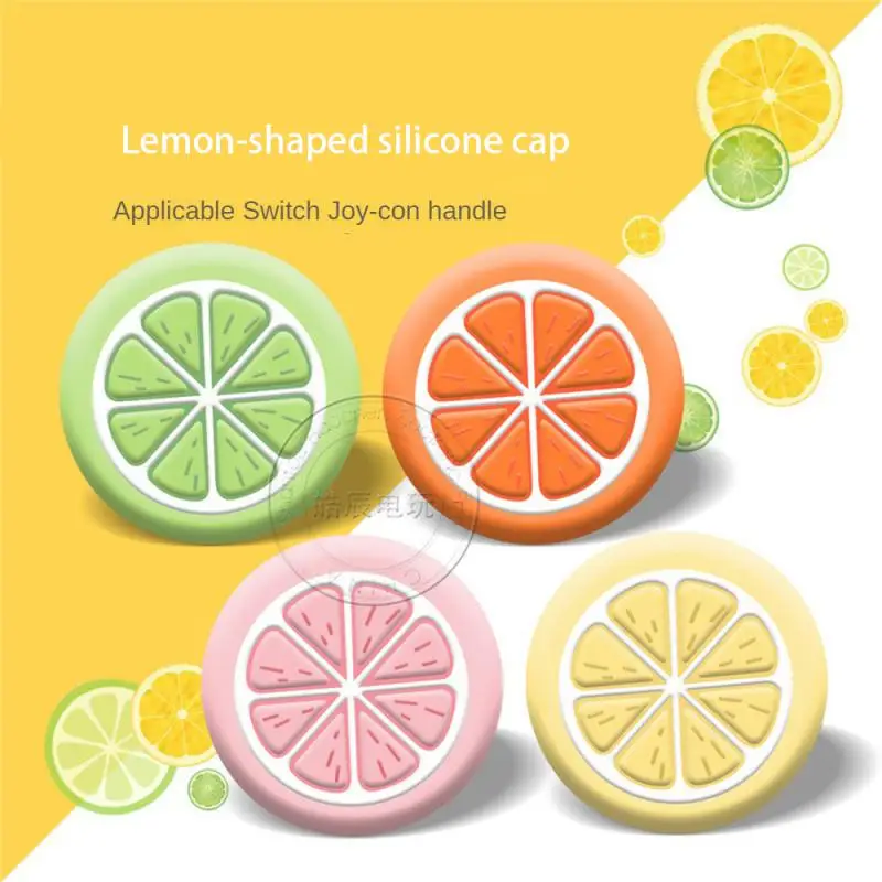 Maniglia Rocker Sensazione Confortevole Gadget Da Gioco Silicone Rocker Forma Di Frutta Pulsante Forma Carina Cappello Lite A Forma Di Limone Universa