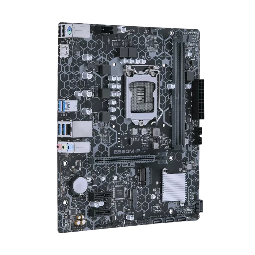 ASUS B560M-P Motherboard B560 LGA 1200 Support i5-11400 11400F i7