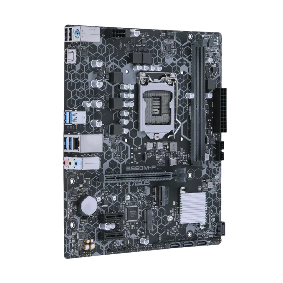 ASUS B560M-P Motherboard B560 LGA 1200 Support i5-11400 11400F i7