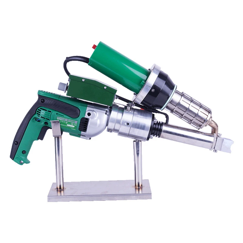 Automatic extrusion plastic welding gun hdpe hot melt welding pp board repair geomembrane anti-seepage welding machine 5