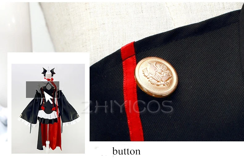 Seraph of the End Krul Tepes Vampir Kostüm Halloween Damen S-XL 21 Seraph of the End Krul Tepes Vampir Kostüm Halloween Damen S-XL 10