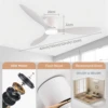 IRALAN Modern Ceiling Fan sealing fan apartment bedroom living room interior air circulation ceiling circulator Circulite 6