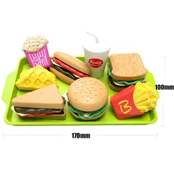 9-Piece Detachable Plastic Snack Set (1 set)