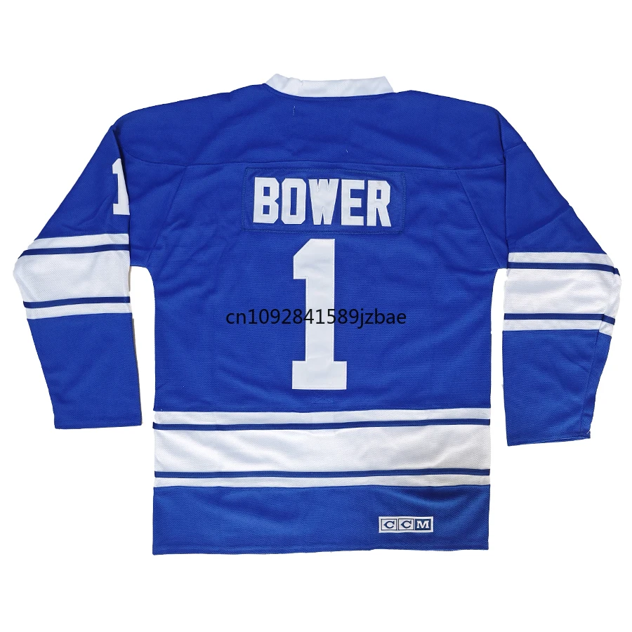 Ice Hockey Jerseys Doug Gilmour Jersey Canada Toronto Retro Ice Hockey Jerseys 1 Johnny Bower Jersey 28 Tie Domi All Stitched Us Mens M-3XL