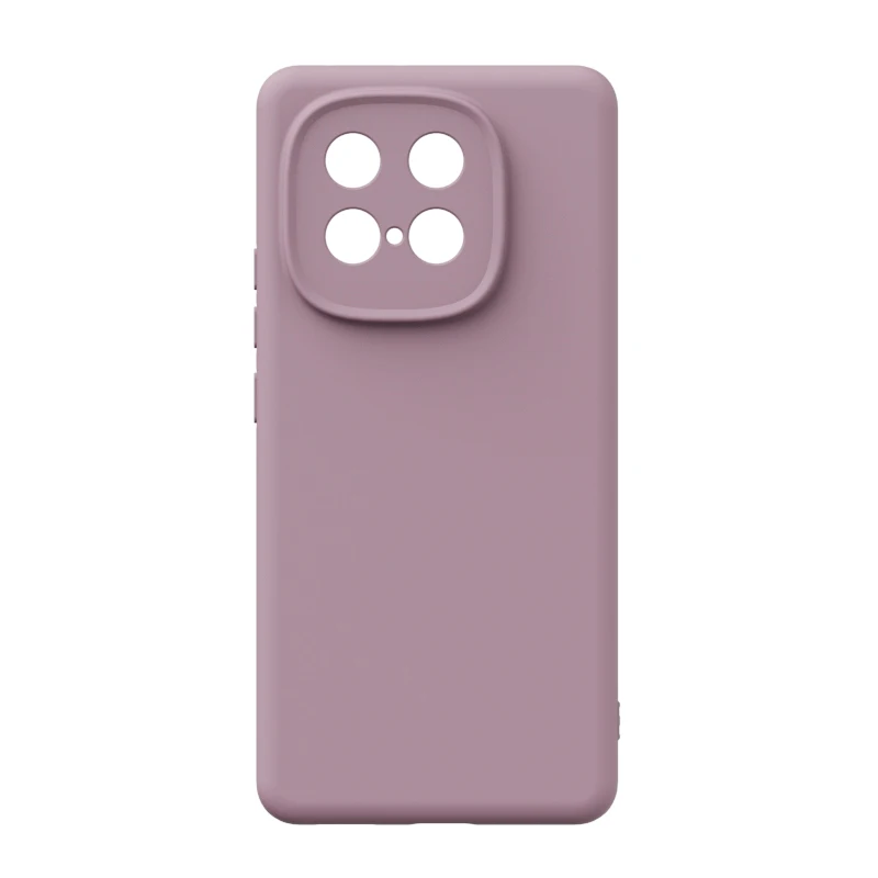 Shockproof Soft Liquid Silicone Case with Slim Design and Precise Camera Protection