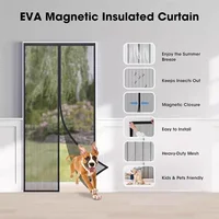 1PCSAnti-Mosquito Net Summer Automatic Closing Magnetic Mosquito Net Invisible Door Mesh Anti Bug Fly Partition Curtain 4