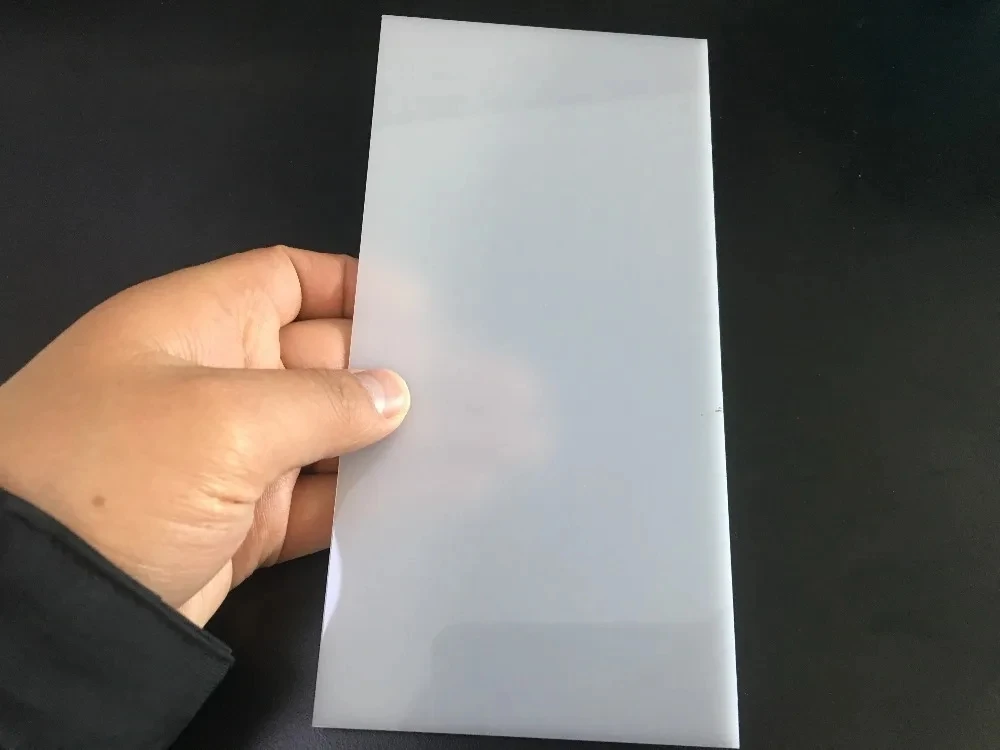 Vibrant Multicolor Acrylic Sheets - 10x20cm, 2.3mm Thickness, Transparent and Opaque Perspex for Creative DIY Projects