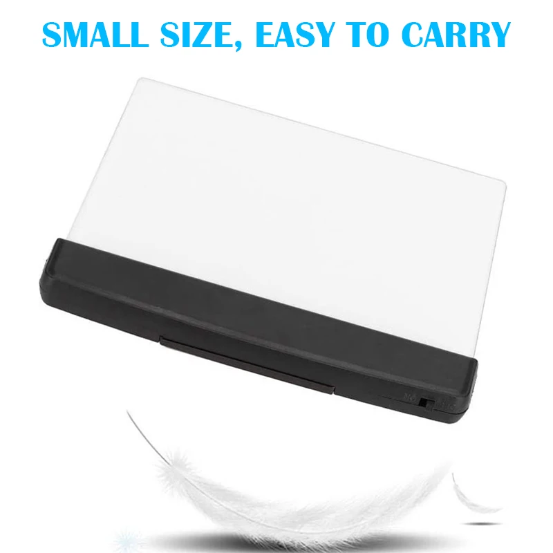 Led Flat Night Vision Reading Light Tablet Book Light Eye Protection Student Night Reading Lamp Flat Plate Car Travel Panel LED led light night light led desk lamp book light mini led light