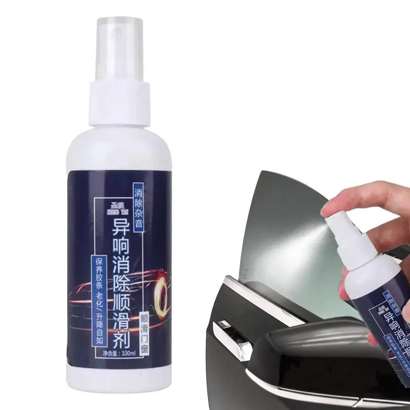 

Car Window Lubricant Silicone Rubber Strip Lubricating Spray 100ml Softening Lubricant For Car Rubber Seal Belt Door Strips