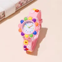 Cute sweet colorful flower cartoon watch 1