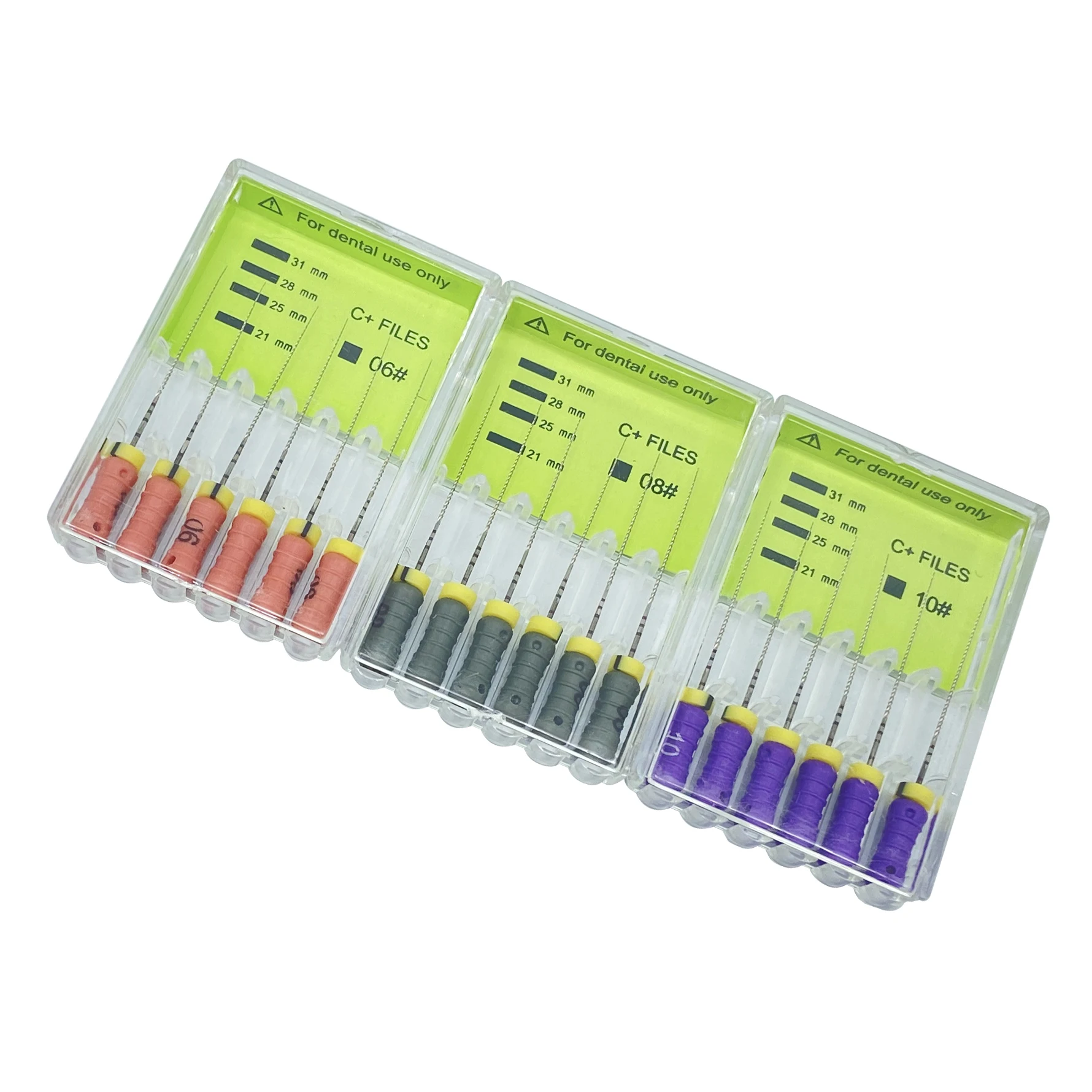 3 32 Round File Dental Equipment C+ Files Stainless Steel Endo Root ...