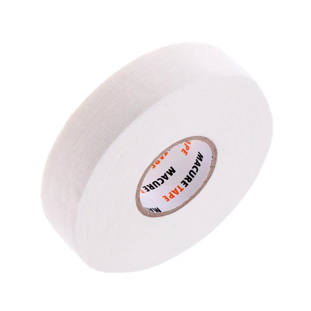 Cloth Hockey / tape Roll 25 Yds Long Waterproof Black, 22.5m x 2.5cm