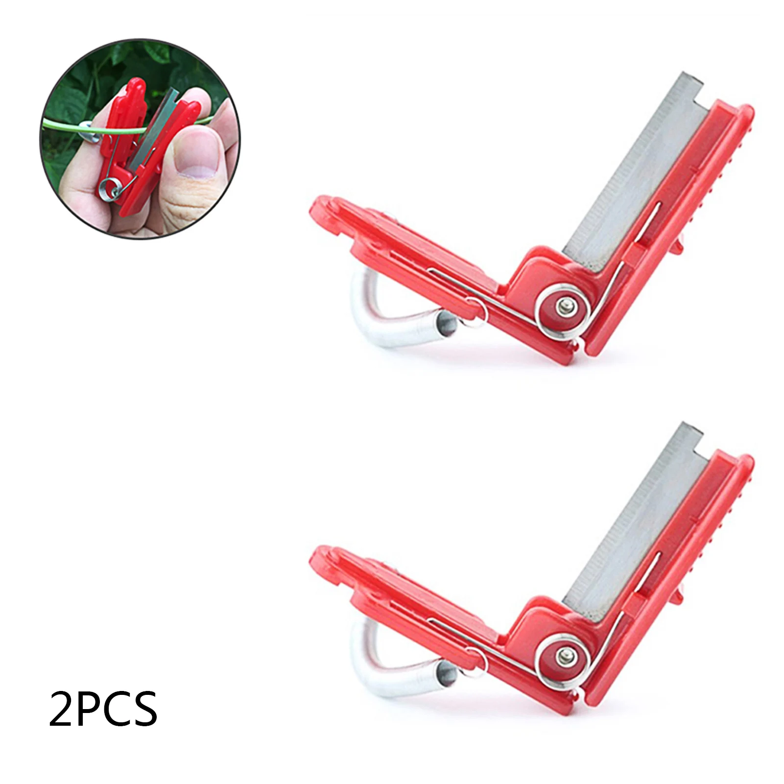 2pcs/set Gardening Harvesting Tool Fruit Picker Plants Trimmer Separator Mini Garden Pruner Stainless Steel Shears