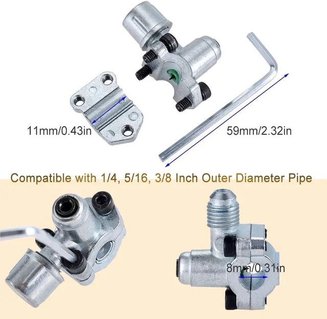 Kit Ricarica Aria Condizionata R134A Con Manometro E Valvola BPV31
