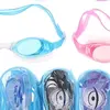 PC Swimming Goggles Kids Children Swimming Pool Diving Swim Water Sports Glasses Waterproof Anti Fog With Earplug With PVC Bag