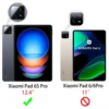 Protective Film for Xiaomi Pad 6S Pro 12.4 inch 2024 HD Screen Protector with Camera Tempered Glass 9H hardness Anti-scratch 2