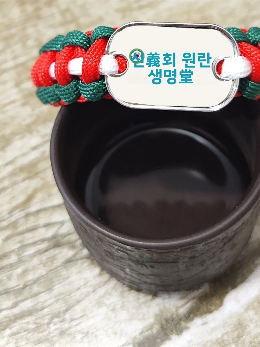 수제 7코어 4mm 파라코드 팔찌 아웃도어 생존 팔찌 단색 기념 선물 캠핑 여행용품