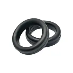 2pcs 50mm Exhaust O-Ring Rubber Muffler Hanger Ring Bracket Exhaust Pipe Mount Insulator Grommet