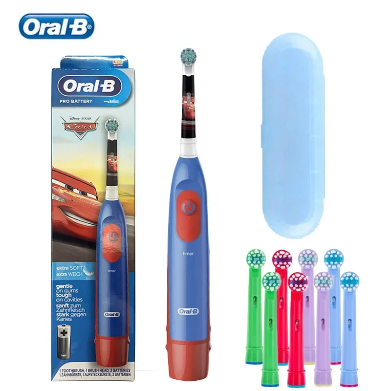 Children's Electric Toothbrush with Soft Bristles and Timer