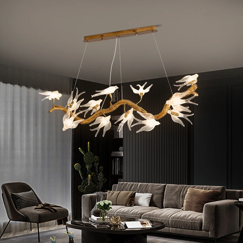 Bird Crystal Ceiling Chandelier 5