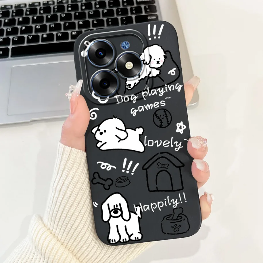 Lovely Panda Astronaut Shockproof Silicone Slim Phone Cover