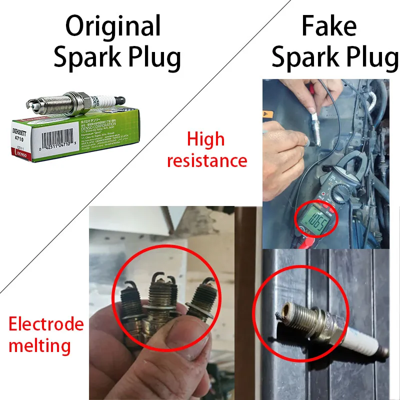 IXEH20ETT 4710 DENSO Dual Iridium Spark Plug for Nissan