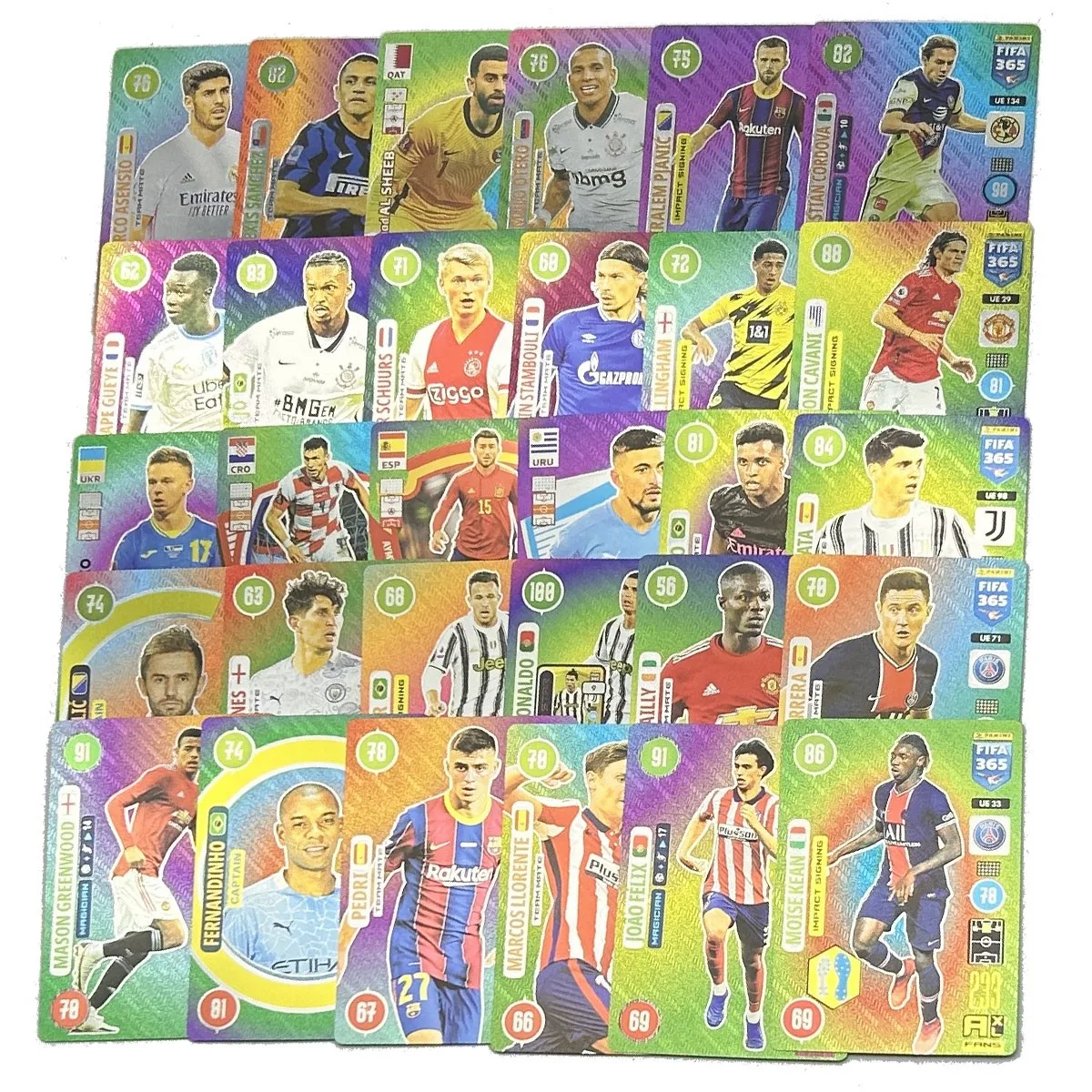 Cartes de collection de ligue de football détendue Panini, Prizm  Ballsuperstar, boîte de passe-temps, signature officielle limitée, 2021-22  - AliExpress