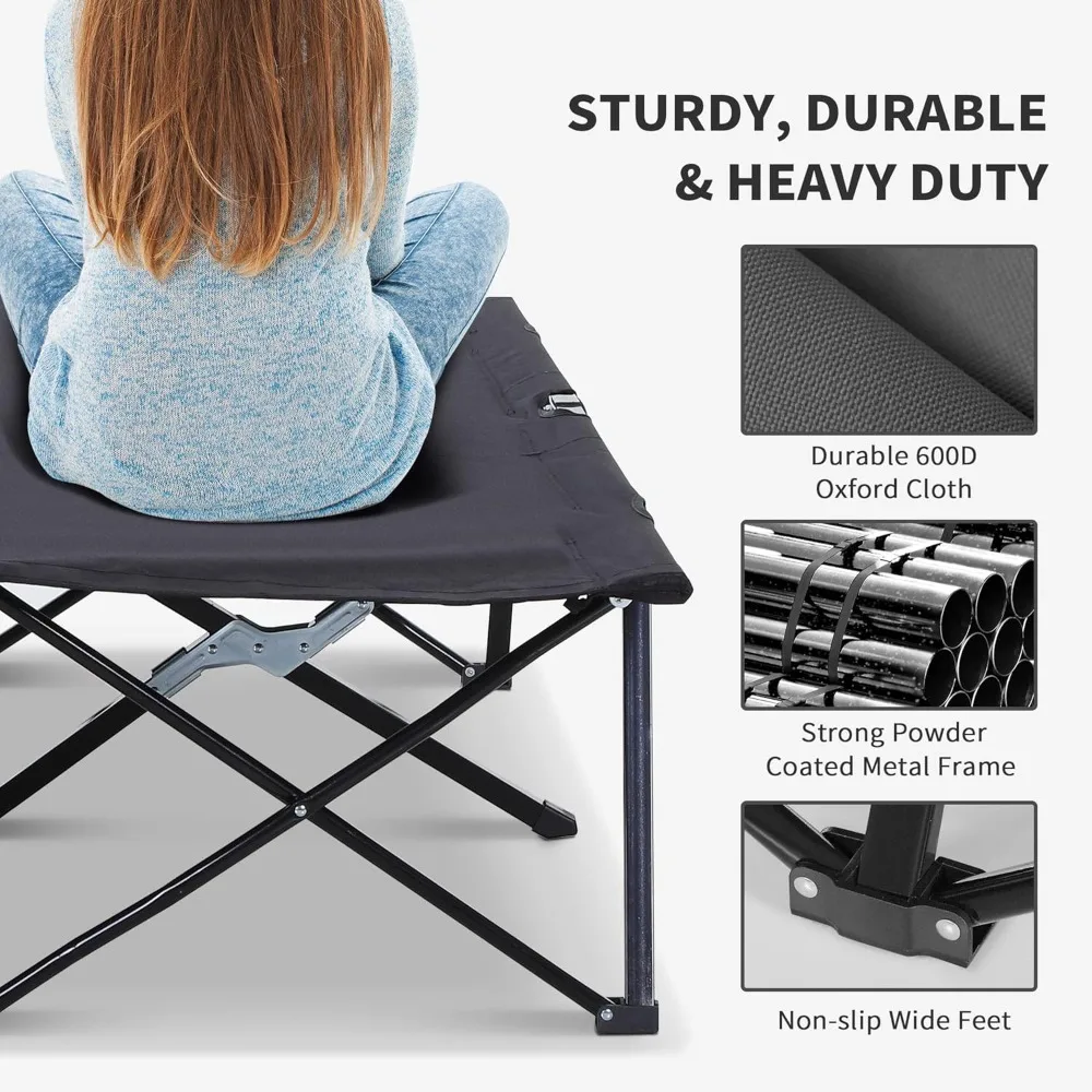 2 Person Folding Camping Cot 5