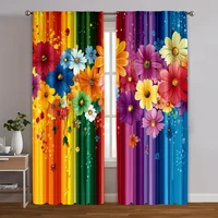 2pcs, Print Curtains 2D print 2025-03-10_Cinco De Mayo11 Fabric (without rod) Stuff Clearance Perfect for Kitchen Living Room 1